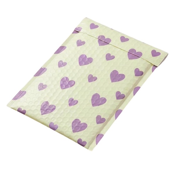 Other - 15 Pack 6x10 Purple Heart Bubble Mailers Padded Envelopes Shipping Supplies